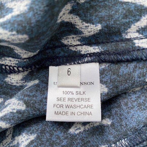 Ulla Johnson Ikat Silk Harem Pant, size 6 - Picture 4 of 8